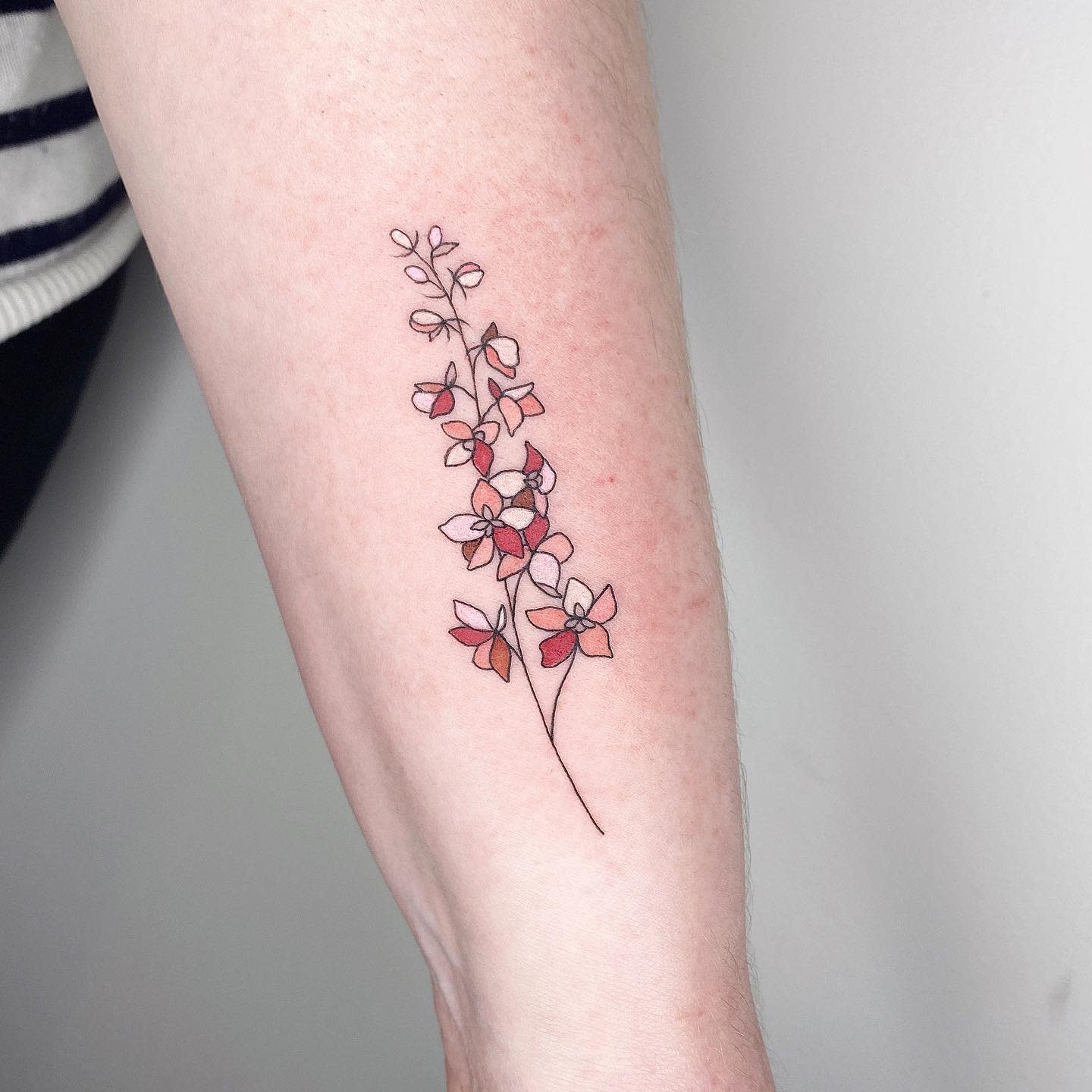 35 Awesome Larkspur Tattoo Ideas [2024 Inspiration Guide]